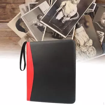 9-карманный водонепроницаемый держатель для коллекционных карточек и альбома, дисплей для футбола red and black