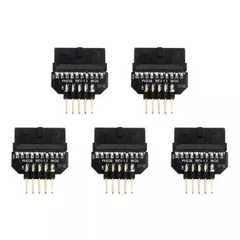 9-контактный адаптер-разъем для подключения порта, аксессуары для корпуса материнской платы (PH23B) *