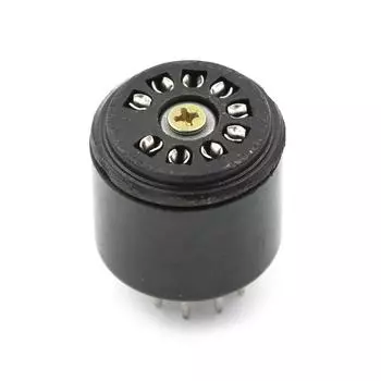 9-контактный бакелитовый ламповый разъем Saver Base для 12Ax7 12Au7 Ecc82 Ecc83 Amps
