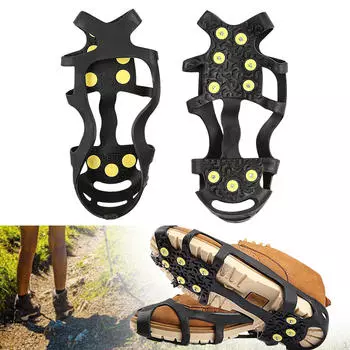 9 кошек для сцепления на льду и снегу на обуви 21cmx11cm