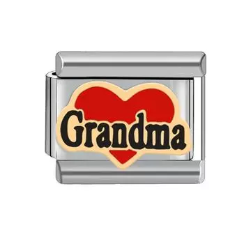 9 мм DIY итальянский браслет из нержавеющей стали с подвесками для женщин BFH00058