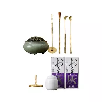 9 Pieces Copper incenses Burner Fragrance Tool Making Kit for Meditation