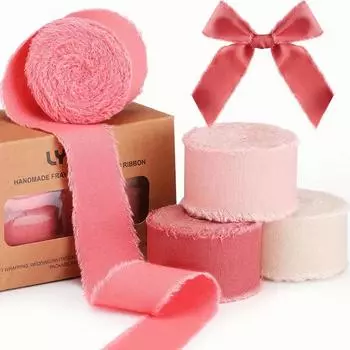 9 рулонов 4 см x 5 м шифоновой ленты с бахромой для цветочного букета, лента ручной работы для упаковки подарков, лента с бахромой для украшения 4cmx5m сине серый