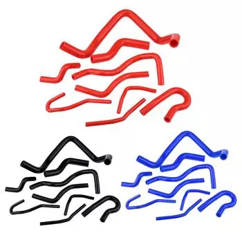 9 шт. автомобильный шланг радиатора силиконовый шланг радиатора для Civic D15 D16 SOHC EG/EK 19922000 автомобильные аксессуары синий