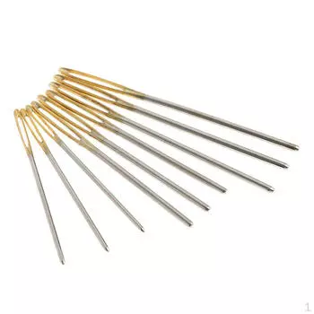 9 шт. большие глаза, тупая строчка, ручное шитье, вязание - золото