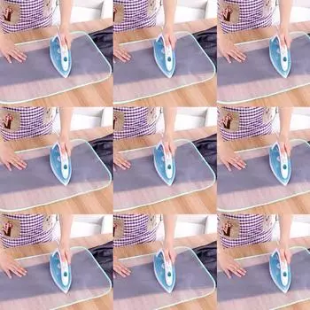 9 шт. Бытовая защитная сетчатая ткань для глажки, термоизоляционный коврик с высокой термостойкостью разноцветный