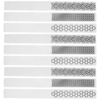 9 шт. Цветочная пластиковая папка для тиснения, бумажные украшения, шаблон для изготовления карточек, аксессуары