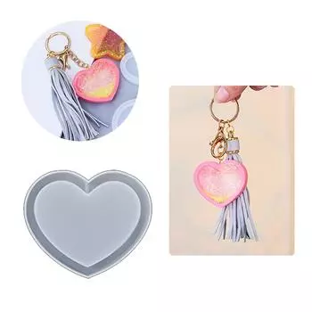 9 шт. формочек для шейкера из смолы в виде животных, силиконовые формы для украшения подвесок ручной работы, форма для брелока из зыбучего песка, легко моется 5