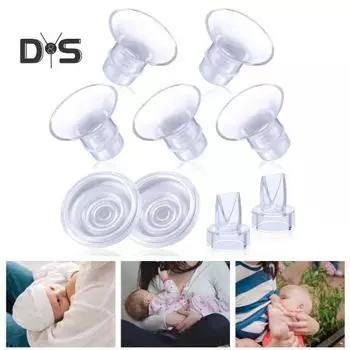 9 шт./компл. конвертеры калибра молокоотсоса универсальные идеально подходящие конвертеры калибра для легкого и безопасного грудного вскармливания 9pcs
