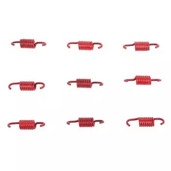 9 шт. Красные пружины сцепления, высокопроизводительные 1500 об/мин, комплект пружин сцепления для 50 куб. см GY6 мотороллеров QMB