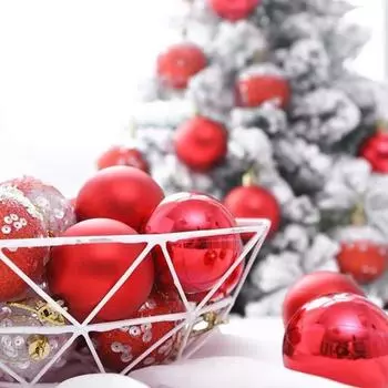 9 шт. Креативная подвеска в виде рождественской елки, изящное подвесное украшение, набор рождественских шаров для свадьбы синий