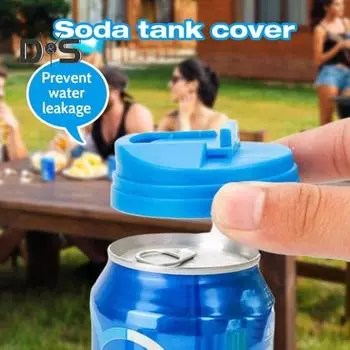 9 шт. Крышки для банок с газировкой, многоразовые пластиковые банки, пробка для предотвращения разлива, крышки для банок с колой, многоразовые защитные крышки для газировки, пива, напитков, сока 9pcs