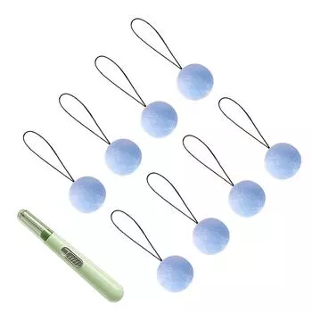 9 шт. нескользящих зажимов для пододеяльников для надежного закрепления постельного белья, одеяла, зажимы для одеял, практичные застежки для простыней синий