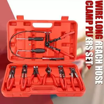 9 шт. плоскогубцы для автомобильных шлангов, быстрый разрыв провода, плоскогубцы для разделения масляных труб, набор инструментов для разборки и сборки автомобиля