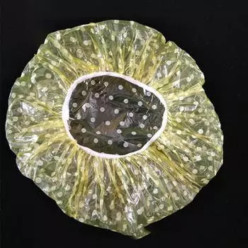 9 шт. прозрачные пластиковые шапочки для душа большие эластичные толстые банные шапочки спа-аксессуары для купания