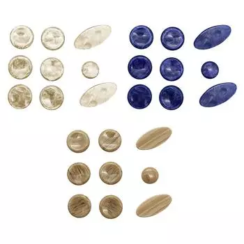 9 шт. Жемчужные кнопки для ключей, инкрустации, музыкальные инструменты, аксессуары для саксофона, Австралия бежевый