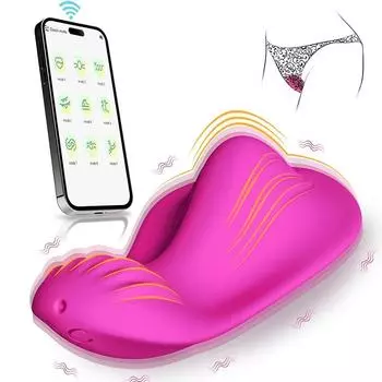 9 сильных вибраций с управлением через приложение на большом расстоянии, новинки, носимые вибраторы, мини-трусы, вибраторы, секс-игрушки для женщин