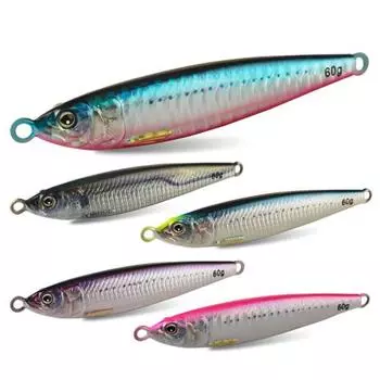 9 см, 60 г, 3D Bionic Glow, вертикальная приманка для морской рыбалки, приманка для морской рыбалки, ложка для отсадки, приманка для тунца, лосося, парусника темно-зеленого