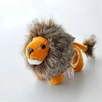 9 см Милый лев плюшевые мягкие игрушки стоячие львы подвески брелок плюшевая игрушка для детских подарков PP хлопок 9CM