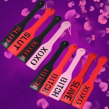 9 стилей шлепать весло раб сука странный покорный бдсм порка кнут секс-игрушка XOXO