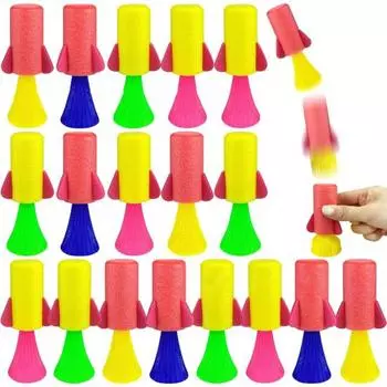 9 упаковок, прыгающие весенние игрушки-ракеты, креативный поппер, ракета, надувной мяч, весенние сувениры, пусковые установки, вечерние мини-игрушки