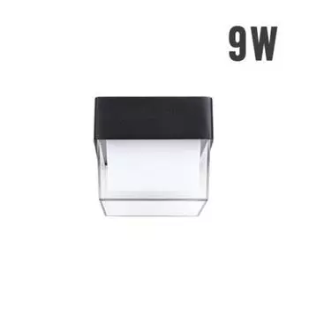 9 Вт 18 Вт светодиодный настенный светильник уличный водонепроницаемый современный скандинавский стиль настенные светильники гостиная крыльцо садовый светильник уличное освещение Warm White