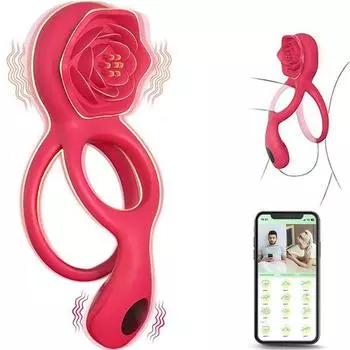 9 вибраций Мужская пара секс-игрушка Вибрирующее кольцо для члена Стимулятор клитора Массажер для яичек Кольцо для пениса Вибратор для пар Секс-игрушки для мужчин и женщин