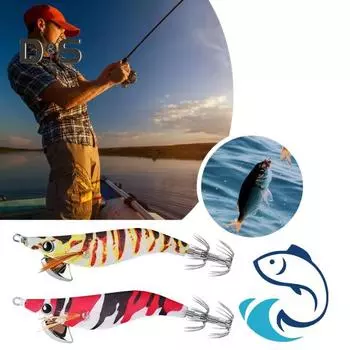 9CM/7G светящаяся в темноте приманка в виде креветки с крючком для кальмара, реалистичная бионическая искусственная приманка для ловли соленого пресноводного окуня, судака, форели, аксессуары для рыбалки жёлтый/чёрный