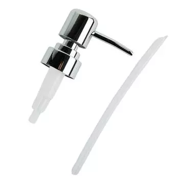 9cm Length Pump Head Black Silver 15cm Tube Length