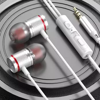 9D HIFI Heavy Bass Наушники 3,5 мм AUX/Type-C Цифровой Чип 7.1 Surround Стерео Проводная Гарнитура С Микрофоном Наушники Для Samsung Android