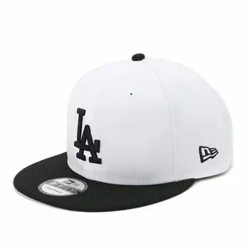 9FIFTY Los Angeles Dodgers 12492818 Белый Черный Черный Козырек [New Era]