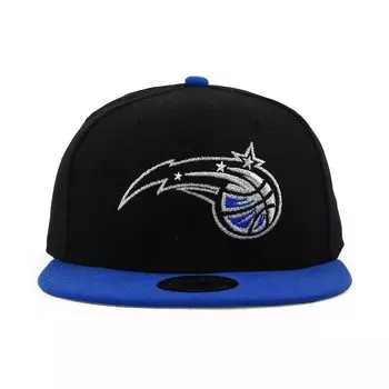 9FIFTY Snapback Cap NBA BASIC SNAPBACK Kids KIDS Youth 950 Hat Baseball Cap Magic [New Era] Children s [YOUTH CAP] (Orlando (Black/Blue)) [Item]