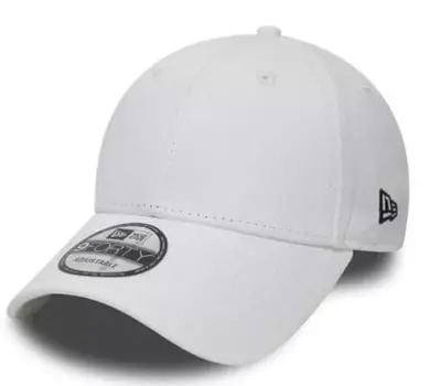 9Forty 940 Боковой логотип 9FORTY Регулируемая простая кепка NE FLAG [New Era] - (Свободный размер, белый) [Элемент] белый