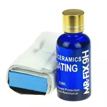 9H Гидрофобное покрытие для автомобильного стекла Жидкое керамическое покрытие Уход за краской мотоцикла Защита от царапин Детейлинговое стекло Полироль для ухода за автомобилем