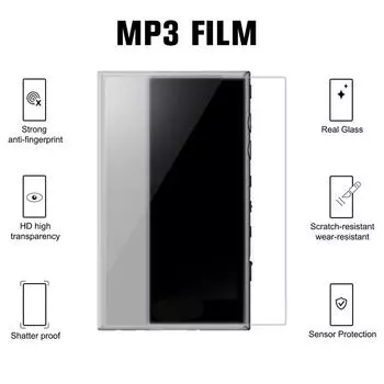 9H ультра защитное закаленное стекло защитное стекло серии для Sony NW-A307 Glass Walkman Scree Q0I9 1pcs-one-size