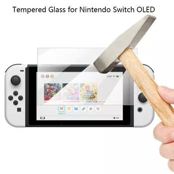 9H закаленное стекло для Nintendo Switch OLED HD жесткое антицарапающееся прозрачное защитное стекло защитная пленка для экрана