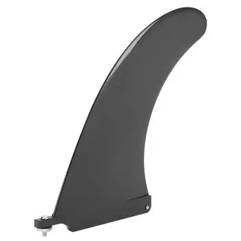 9-дюймовый ПВХ-доска для серфинга, хвостовой руль, раздельный плавник для серфинга, водораздел, аксессуар, черный