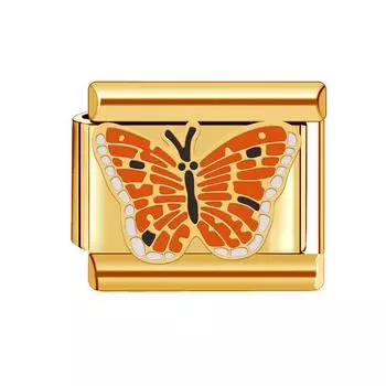 9MM Нержавеющая сталь DIY Модульный браслет - Летняя мода