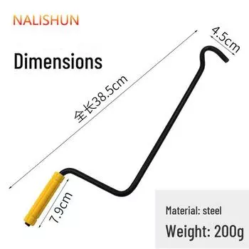 9P1E Автомобильный ножничный домкрат с удлиненной рукояткой для удобства использования Jack hand lever
