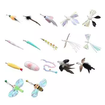 9PCS/8PCS/15PCS Colorful Replacement Head Funny Cats Toy
