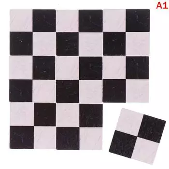 9шт 1:12 кукольных домиков своими руками 30X30 мм, кухня, столовая, ванная комната, пол as the picture