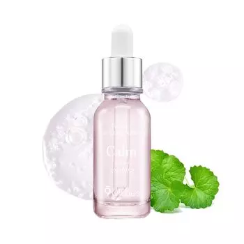 9WISHES Perfect Calm Ampule Serum 25 мл, Против покраснений, Питательный, Увлажняющий, Корейская косметика, Kbeauty, образец