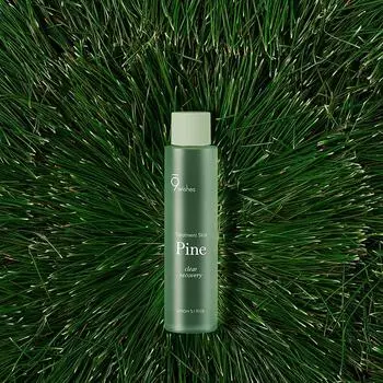 9wishes Pine Treatment Skin 150 мл, Очищающее, Осветляющее, Увлажняющее, Корейская косметика, Kbeauty, образец