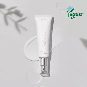 9wishes Vegan White Tone Up Cream SPF 21 50мл, корейская косметика, KBeauty, пробник