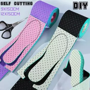 9x150 см/рулон, саморезные стельки для обуви, мягкие спортивные амортизирующие вставки для обуви для взрослых и детей 9*150cm фиолетовый