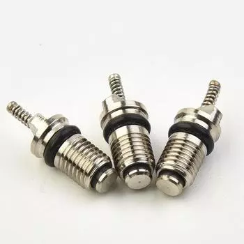 9x клапанов для автомобильного кондиционера R134a + 1 шт. инструмент для снятия клапанов для системы кондиционирования воздуха Mall/Big Air Conditioning Valve Core Tool CHINA