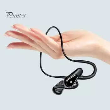 A01 Bluetooth-совместимые наушники с крючком для ушей костной проводимости со встроенной памятью 16 ГБ Беспроводные спортивные наушники для мобильного телефона A синий