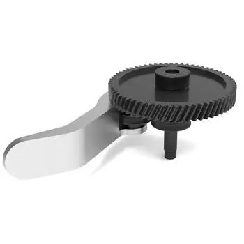 A1 Mini Extruder Gear Assembly CNC POM Nanocoated Hardened Steel Compatible with Bambu Lab A1 Mini чёрный