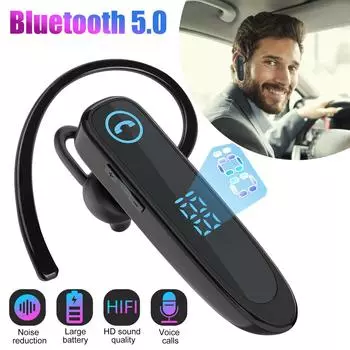 A20 Bluetooth наушники беспроводные наушники с HD музыкой громкой связи светодиодный дисплей батареи HIFI музыка сенсорное управление шумоподавление