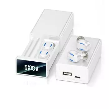 A22 TWS Bluetooth наушники Беспроводные наушники 5,2 вкладыши с сенсорным управлением Водонепроницаемая спортивная гарнитура с цифровым дисплеем